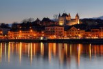 Nyon mit Schloss am Genfersee